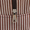 BG042 Stripe Style Customized For Students Zipper Cotton Cooler Tote Camping Bag