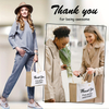 Custom Employee Appreciation Tote Bag Thank You Being Awesome Jute Tote Bag For Staff Housekeep Christmas