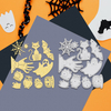 Manufacturers Supply Halloween Decorative Carbon Steel DIY Owl Cutting Die Carbon Steel Cat Stickers