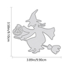 Boguang Manufacturers supply scrapbook cartoon Punches for Halloween witches cutting die carbon steel decorated pumpkins