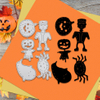 Manufacturers Supply Scrapbook Knife Molds DIY Pumpkin Ghost Cutting Die Carbon Steel Decorations for Halloween 