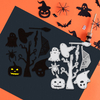 Factory Direct Sale Halloween Ghost & Pumpkin Cartoon Carbon Steel Cutting Dies for Scrapbooking And Kids' Crafts 