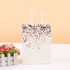 Colorful Gold Stamped Kraft Paper Tote Bag