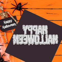 Halloween Letter Decorating Party Supplies Scrapbook Cartoon Knife Molds DIY Cutting Die Pulling Flags