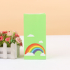 Rainbow Cloud Printed Kraft Paper Packaging Bag