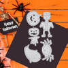 Manufacturers Supply Scrapbook Knife Molds DIY Pumpkin Ghost Cutting Die Carbon Steel Decorations for Halloween 