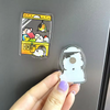 Custom Design Anime Acrylic Fridge Magnets with Star Hologram Supplier
