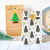 Christmas Kraft Paper Gift Bag