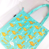 Customized 12oz flamingo Cotton Tote Bag with Silck Screen Golden printing WitghZipper Canvas Bag For Shooping And Promotion 