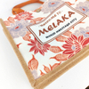 Square Bottom Printed Cotton Bag with Handles