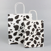 Colorful Spotted Striped Kraft Paper Tote Bag