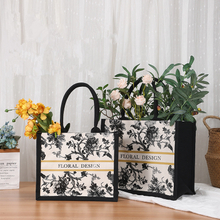 Custom 16OZ EVA-Laminated Canvas Tote Bags With Ribbon – Customizable & Durable Carry-All for Shopping, Gifts Carry Canvas Bag 