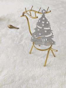 Custom christmas series DIY christmas tree carbon steel cutting dies from China Supplier