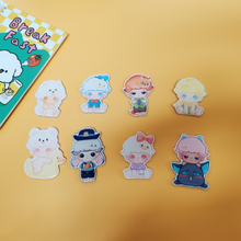 Adorable Acrylic Cartoon Magnets for Your Fridge Collectible Acrylic Cartoon Magnets – Perfect for Kids and Adults