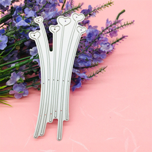 Custom Cutting Dies a bundle of love flowers Carbon Steel Chinese supplier