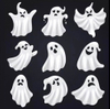 Customized Pumpkin & Ghost Cutting Dies Set, Halloween, Stencils, Card Making, Scrapbooking, Photo Album, Paper Crafts 