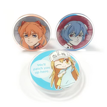 Custom Print Acrylic Charm Anime Clear Acrylic Grips Phone Holder Wholesale