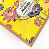 Custom Yellow Lotus Printed Cotton Bag