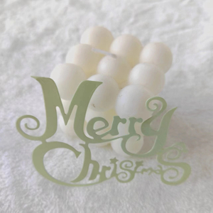 Custom christmas series DIY letter carbon steel cutting dies suit embossed knife mold from China Supplier