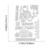 Wholease Scrapbook Cartoon Carbon Steel Cutting Dies, Halloween Ghost And Pumpkin Decorations Punches for Kids Diy 
