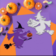 Boguang Manufacturers supply scrapbook cartoon Punches for Halloween witches cutting die carbon steel decorated pumpkins