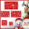 Cutomized Small Moq 100pcs Merry Christmas DIY Letter Painting Template Stencil Novelty Gifts for Farbic Cabinets Glass Walls