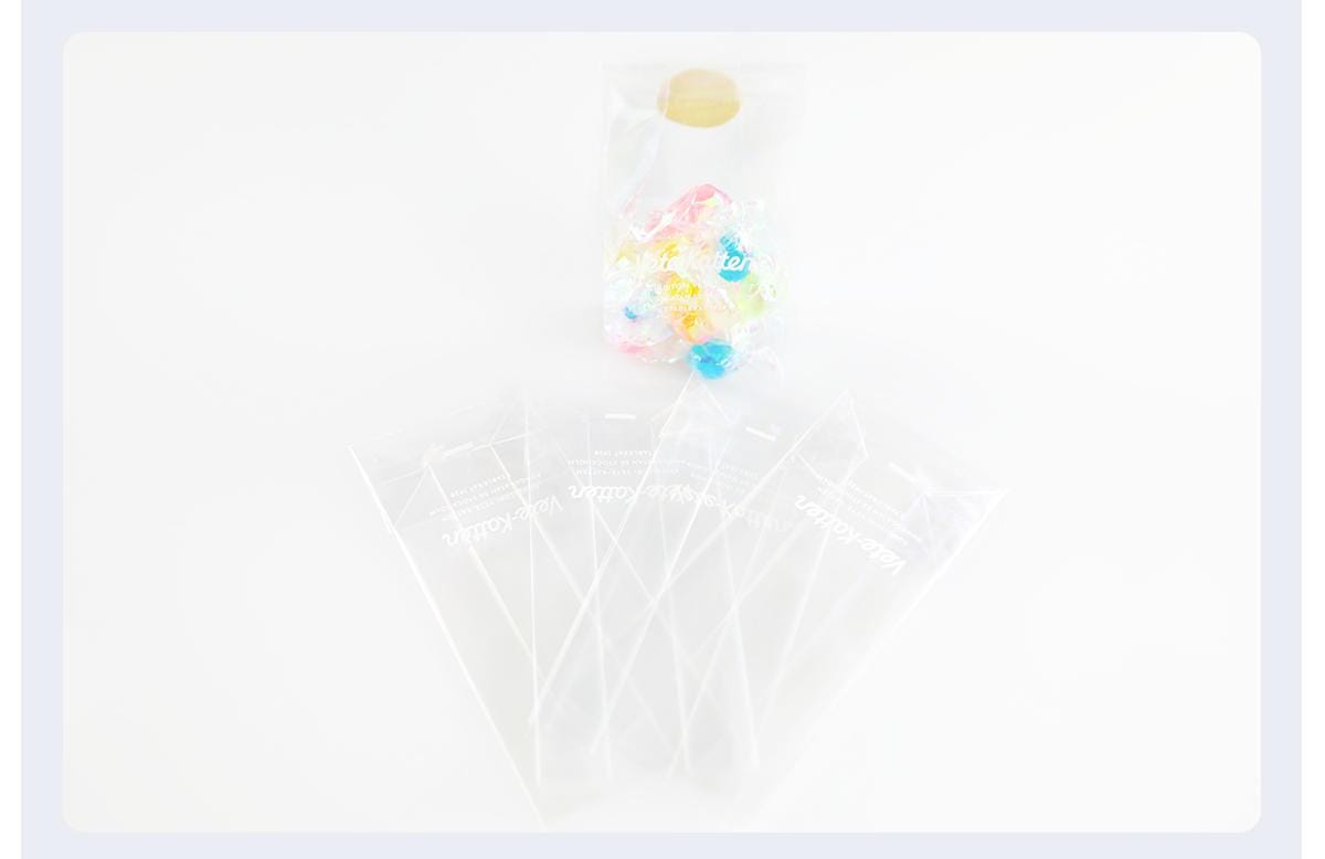 Food Grade Opp Transparent Candy Bags
