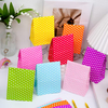 Colorful Polka Dot Candy Paper Bag