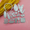 Custom Cutting Dies for Christmas Series, Christmas snowman jigsaw Carbon Steel Chinese supplier