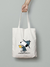 Custom Logo Cotton Tote Bag with Long Rope Handle Reusable Screen Printing for Daily Use Travel Outdoor Shopping Letter Pattern