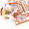 Square Bottom Printed Cotton Bag with Handles