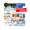 Creative New Design Home Wall Laptop Die Cut Ticket Sticker