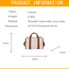 2025 High Quality Unique Stylish Design Women Handbag Purses Square New Treandy Women Canvas Tote Lifestyle Bag WIth Pattern 