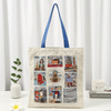 Custom Size Custom Pattern Creative blank cotton canvas bag students diy cotton bag advertising hand-held canvas bag printing logo