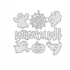 Wholease Halloween Cartoon Ghost Cutting Dies Punch , Carbon Steel Party Decor, Pumpkin Holiday Hanging Ornamen