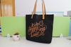 Customizable Logo Cotton Bag Eco-Friendly and Reusable Medium Size with Zipper Closure for Travel and Gifts Fashion Style
