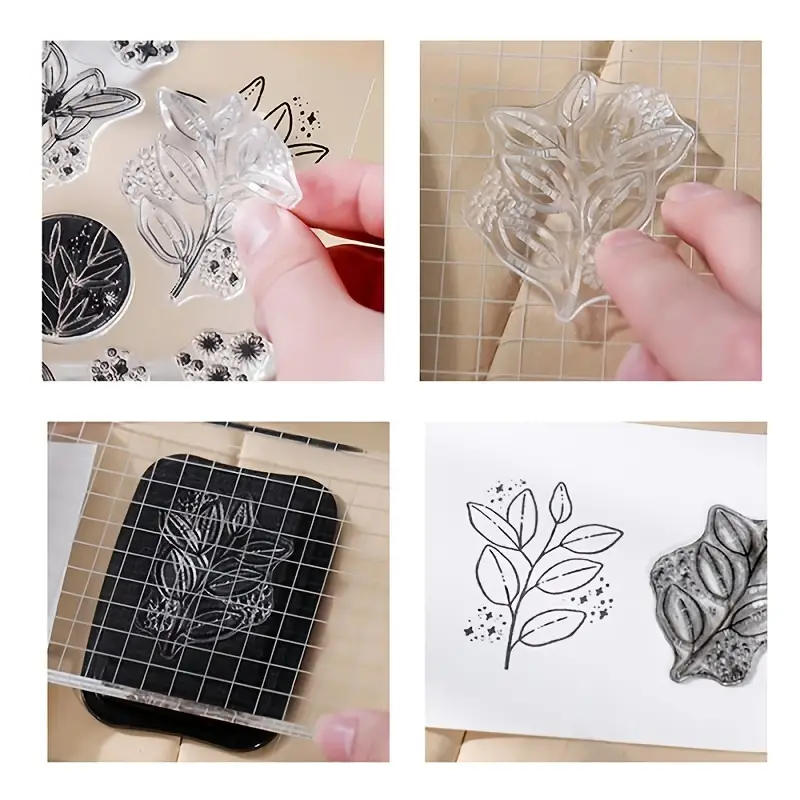 How to use Transparent Clear Rubber Stamp