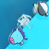 Custom Design Acrylic Clear Plastic Stationery Cartoon Anime Acrylic Clip for Student Wholesale