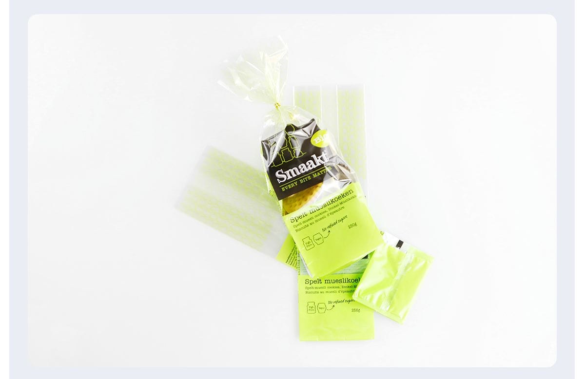 Opp Food Grade Clear Plastic Cookies Packing Bags