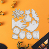 Manufacturers Supply Halloween Decorative Carbon Steel DIY Owl Cutting Die Carbon Steel Cat Stickers