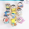 Custom Cartoon stationery Acrylic clips Anime Cartoon Paper Book Clip for student wholesale