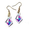 Custom Cartoon Anime Acrylic Earrings Cute Transparent Acrylic Resin Earrings Ornament Wholesale