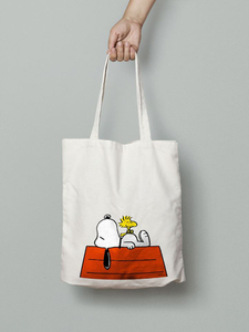 Custom Logo Reusable Tote Bag with Long Rope Handle Plain Pattern Screen Printing for Daily Use Travel and Outdoor Shopping