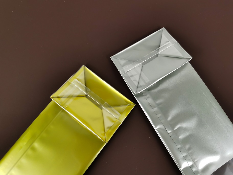 Golden Silver Color OPP Bags For Packing Confectioneries