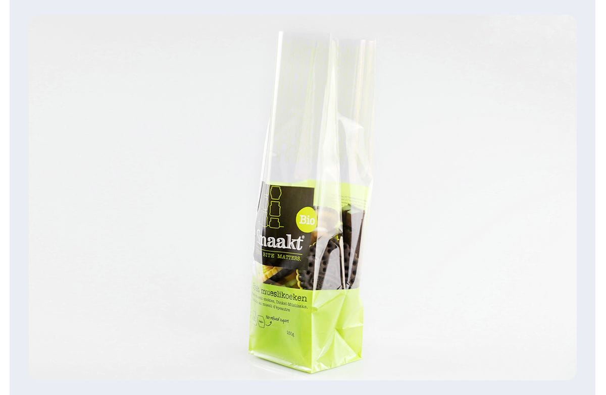 Opp Food Grade Clear Plastic Cookies Packing Bags