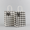 Kraft Paper Tote Bag with Bow