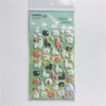 Cartoon Custom Stickers Printed Puffy Stickers Custom