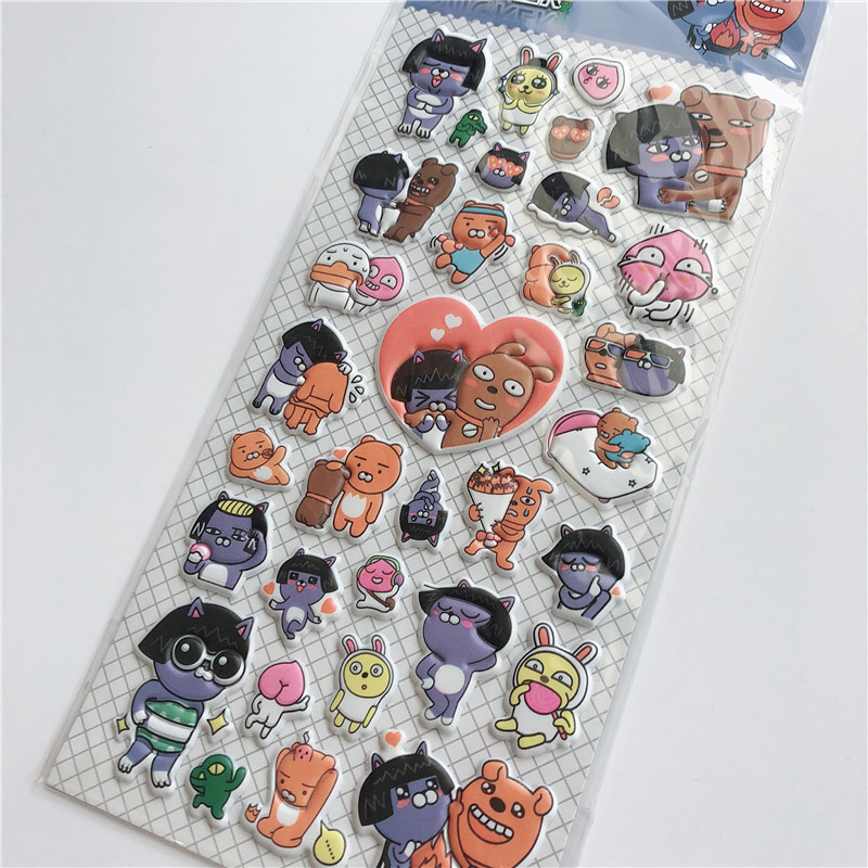 puffy animal stickers Manufacturer
