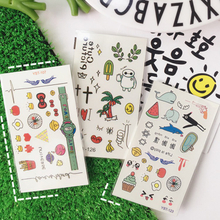 Wholesale Supplies Temporary Paper Custom Flowers Arm Tattoo Stickers