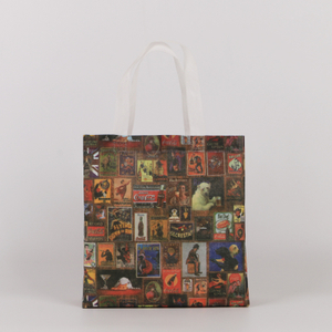 OEM Painting Printing Rcyclable Carry Shopping Non Woven Vest Bag